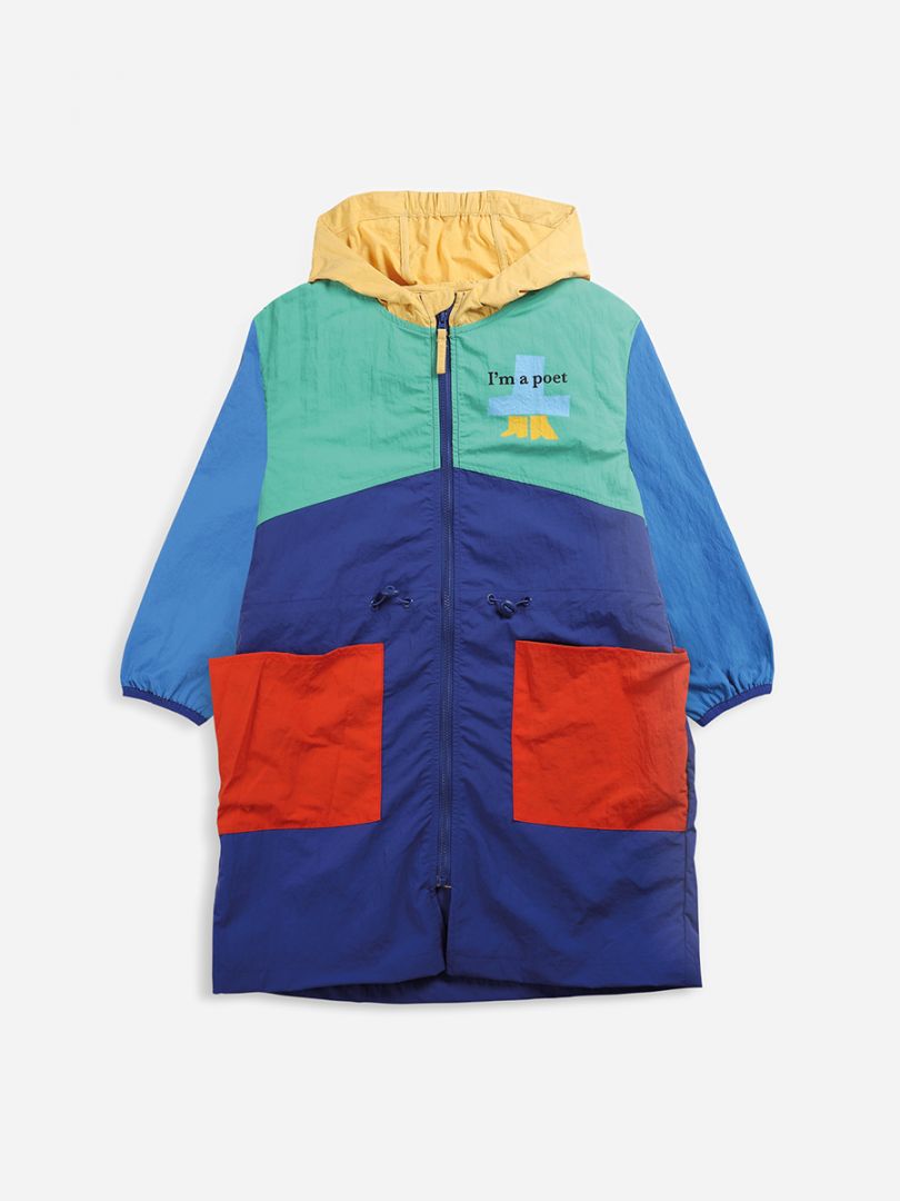 COLOR BLOCK PARKA